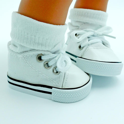 Shoes for dolls - Sneakers with socks