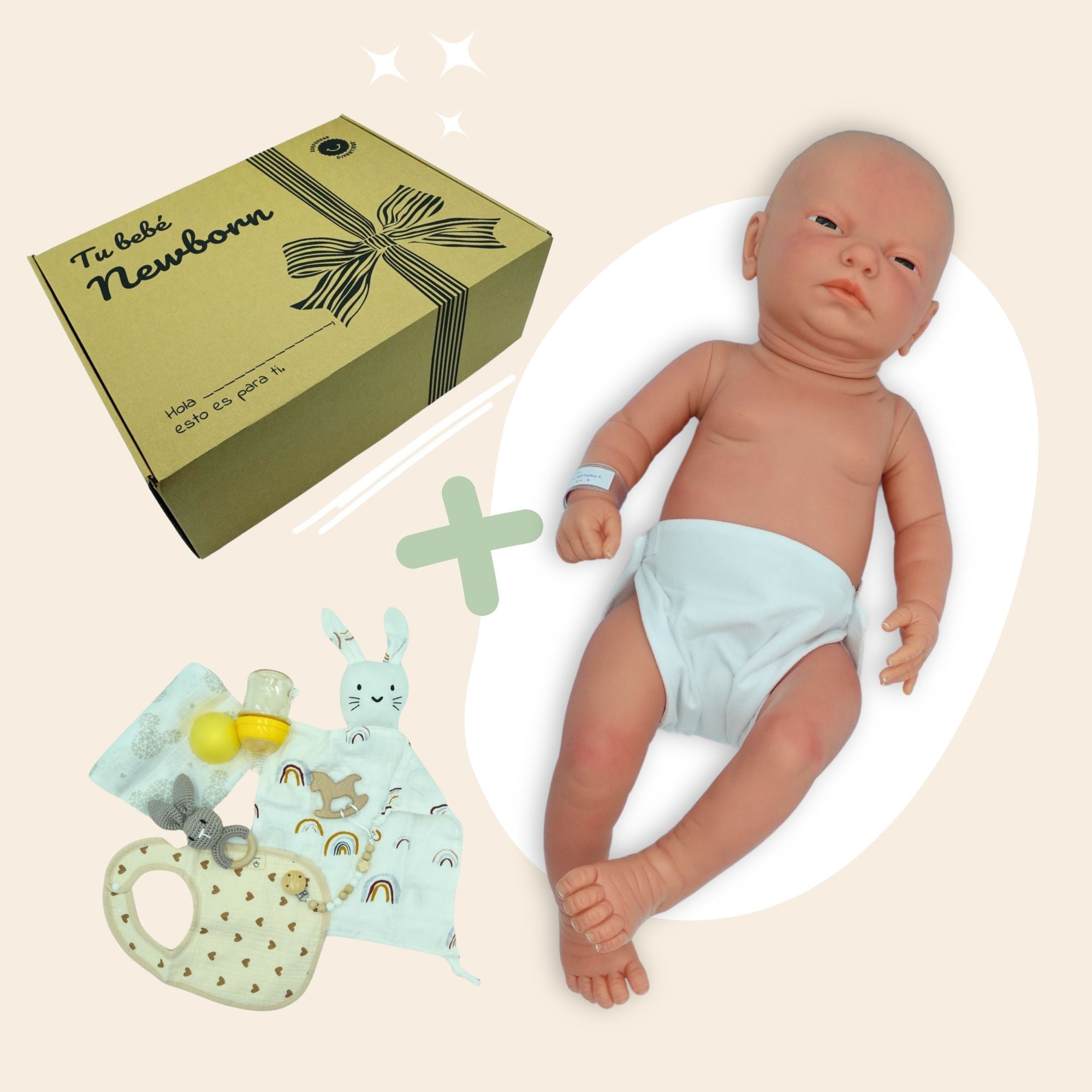 NewBorn Emma Box ✨ Baby + accessories