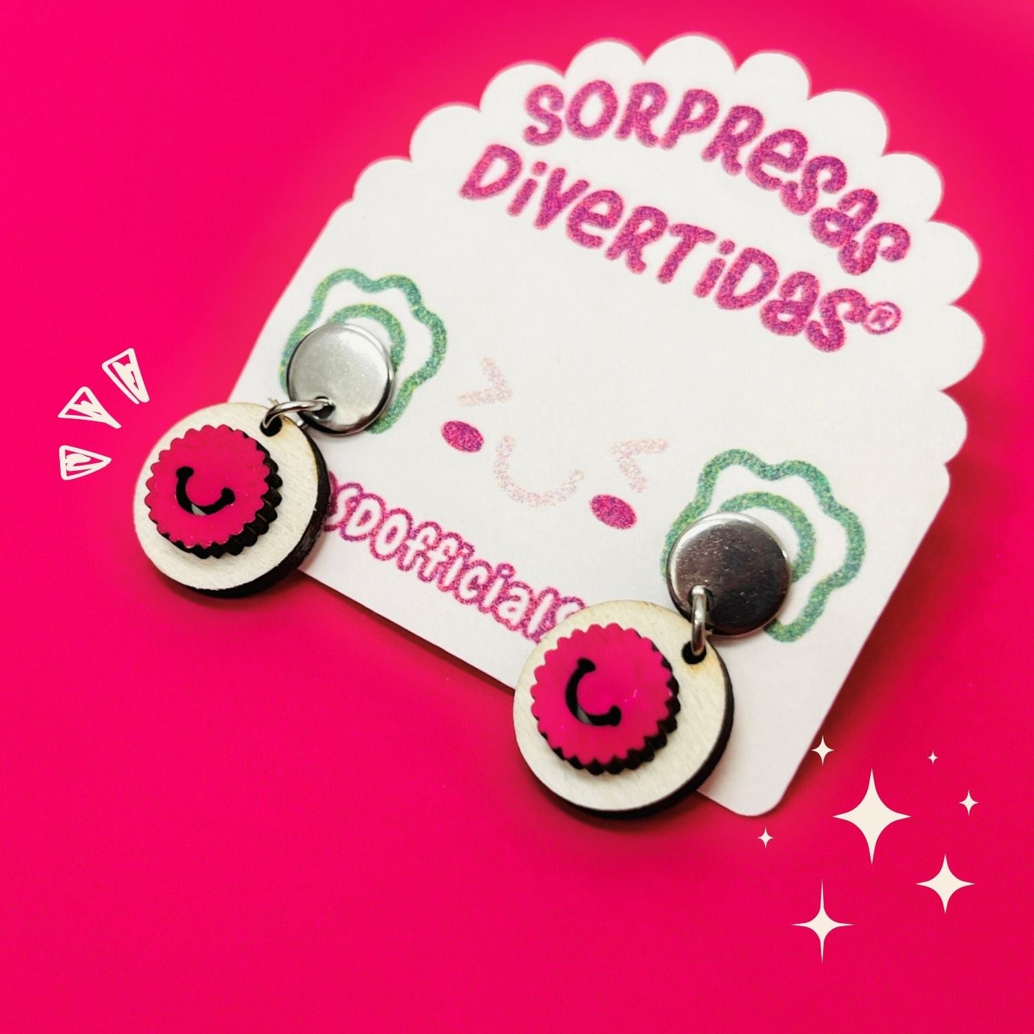 Pendientes Sorpresas Divertidas