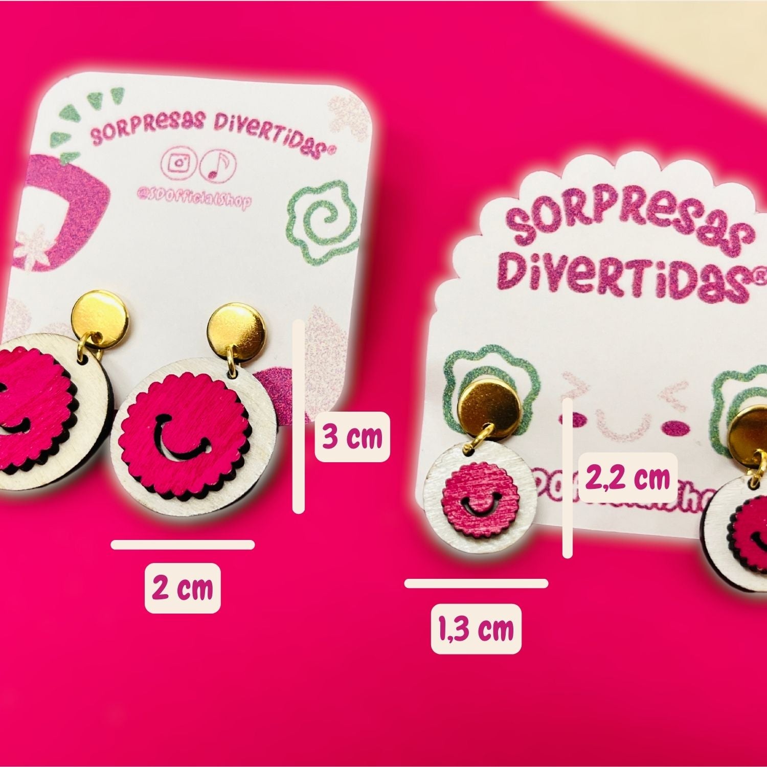 Pendientes Sorpresas Divertidas