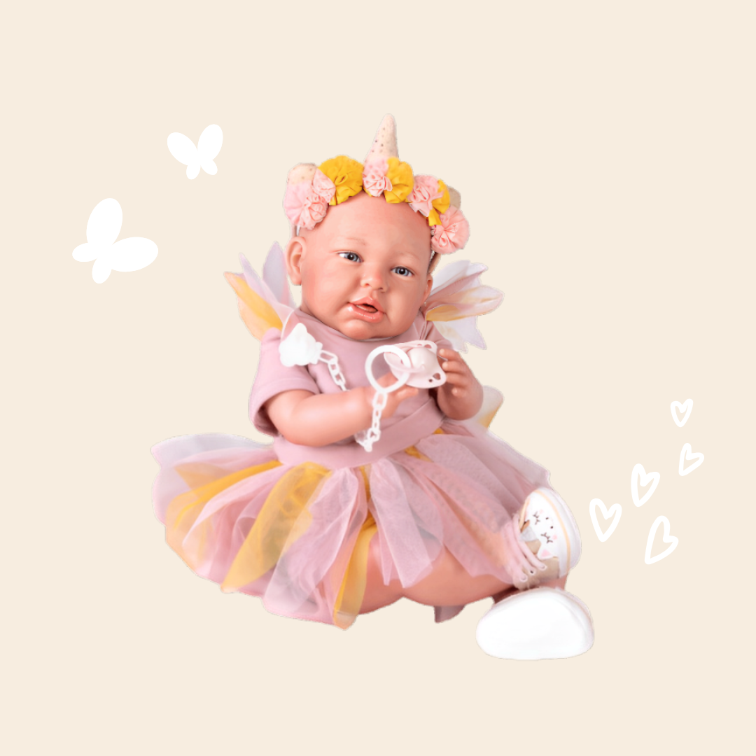 My first reborn Daniela fairy with diadem for you