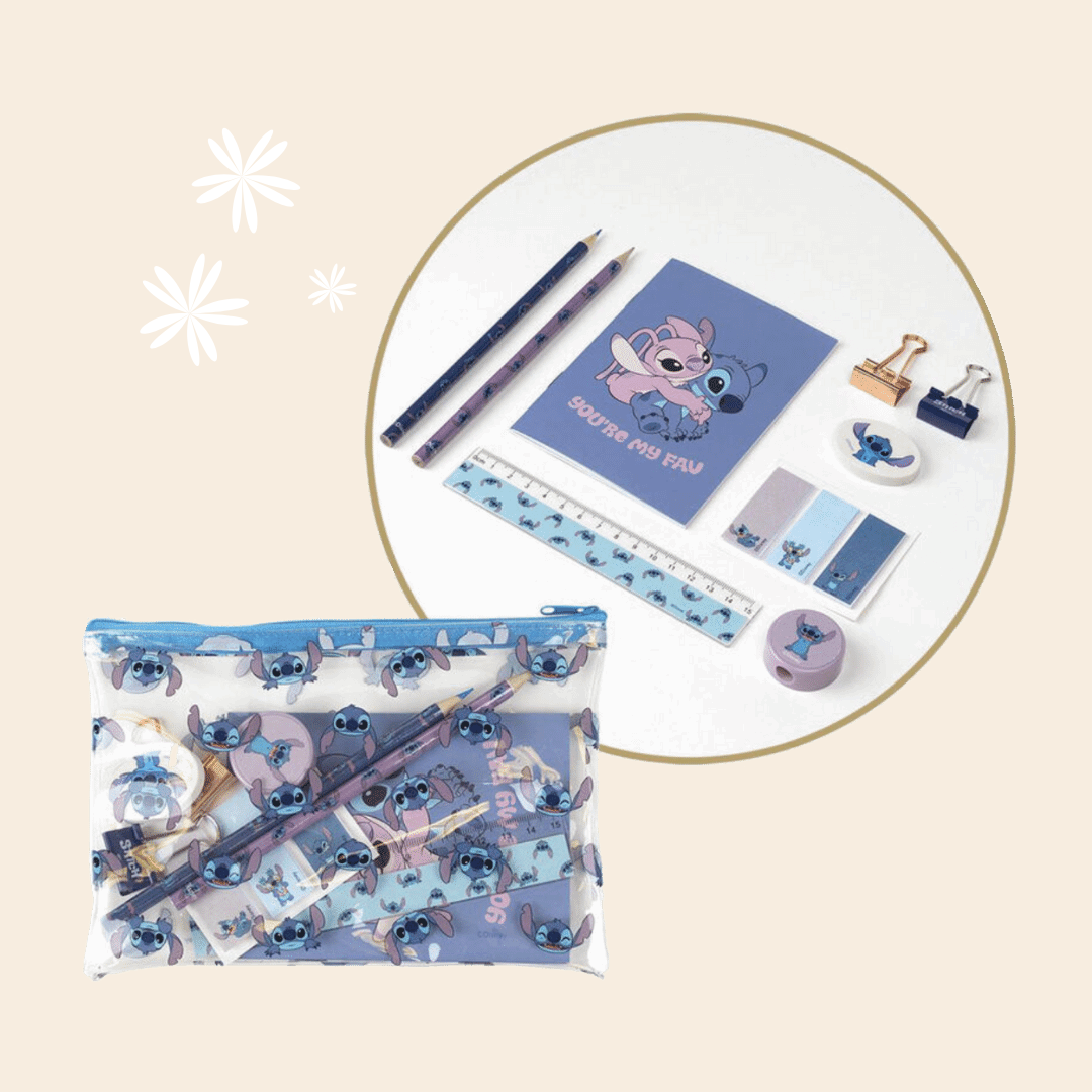 Stitch Disney stationery set