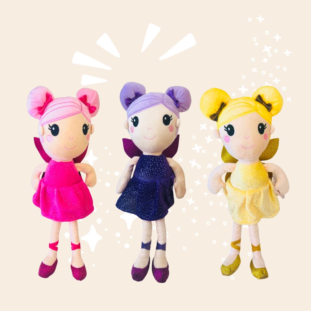 Colored fairies 🧚🏻‍♀️ Stuffed doll 23cm