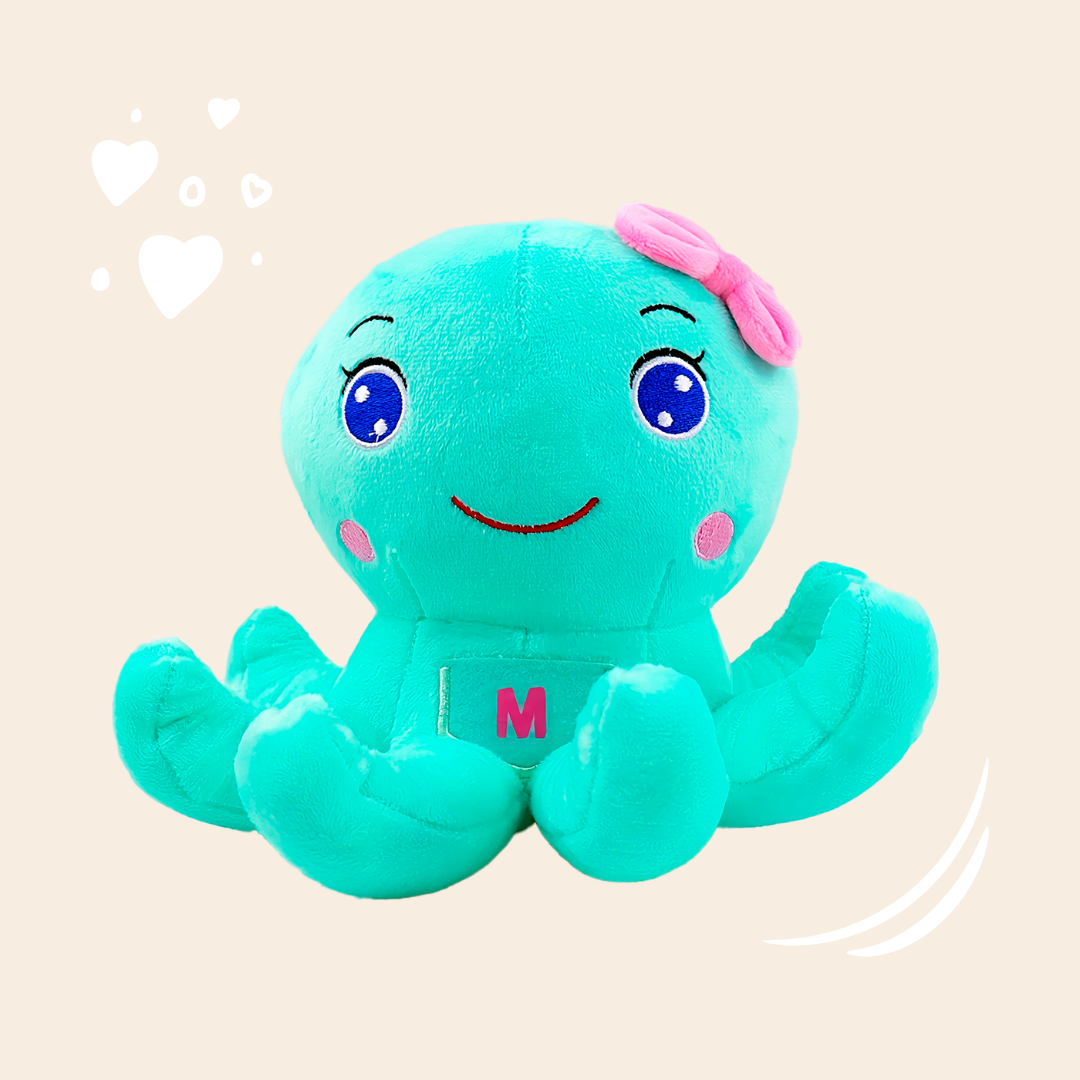 Octopus plush "Marie" - Nadurines 