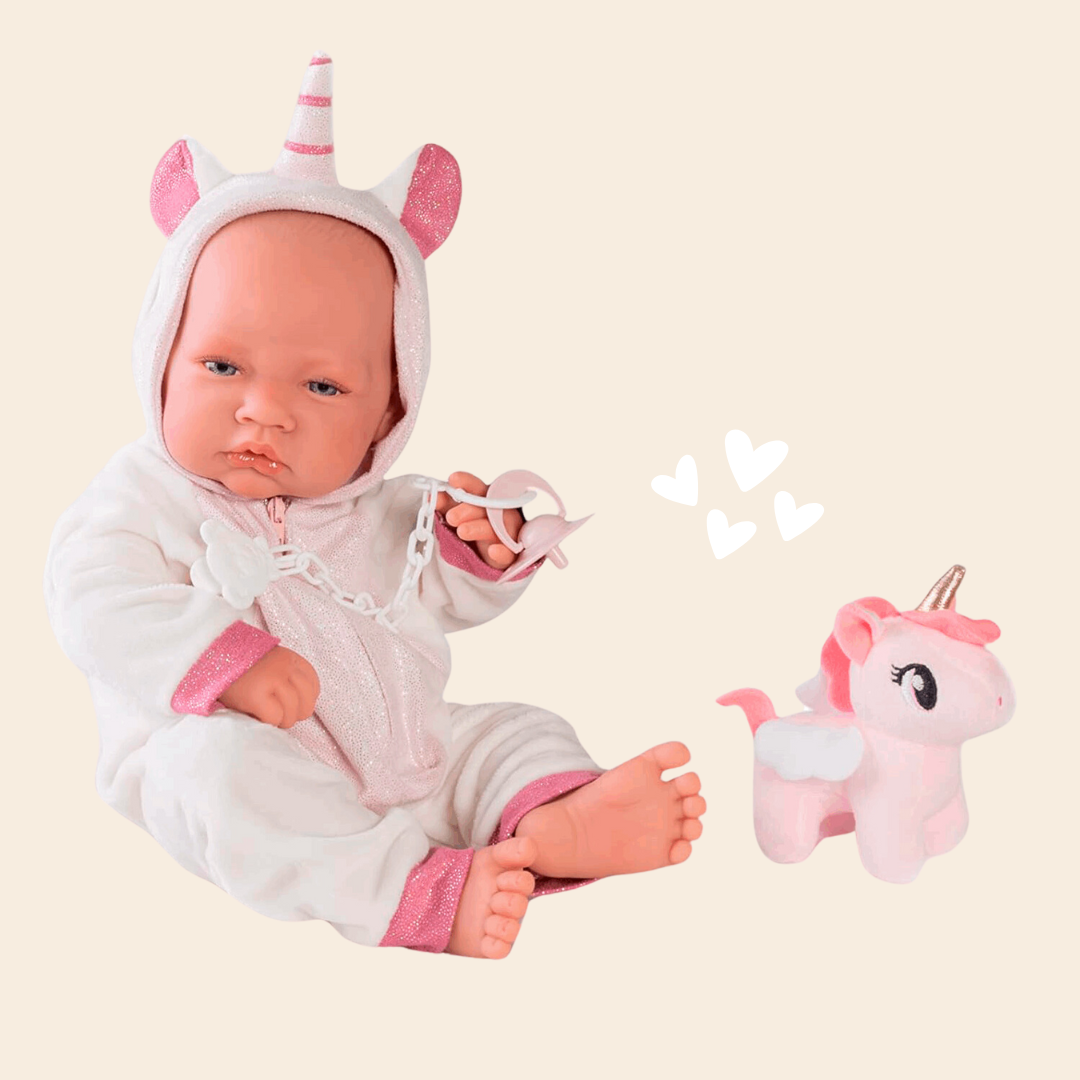 Newborn in a Unicorn costume 🦄 