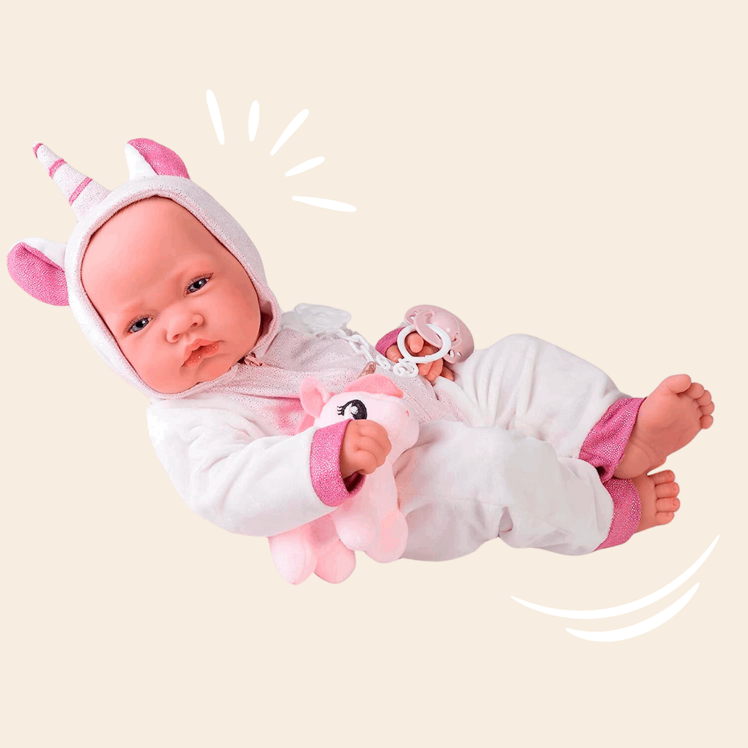 Newborn in a Unicorn costume 🦄 