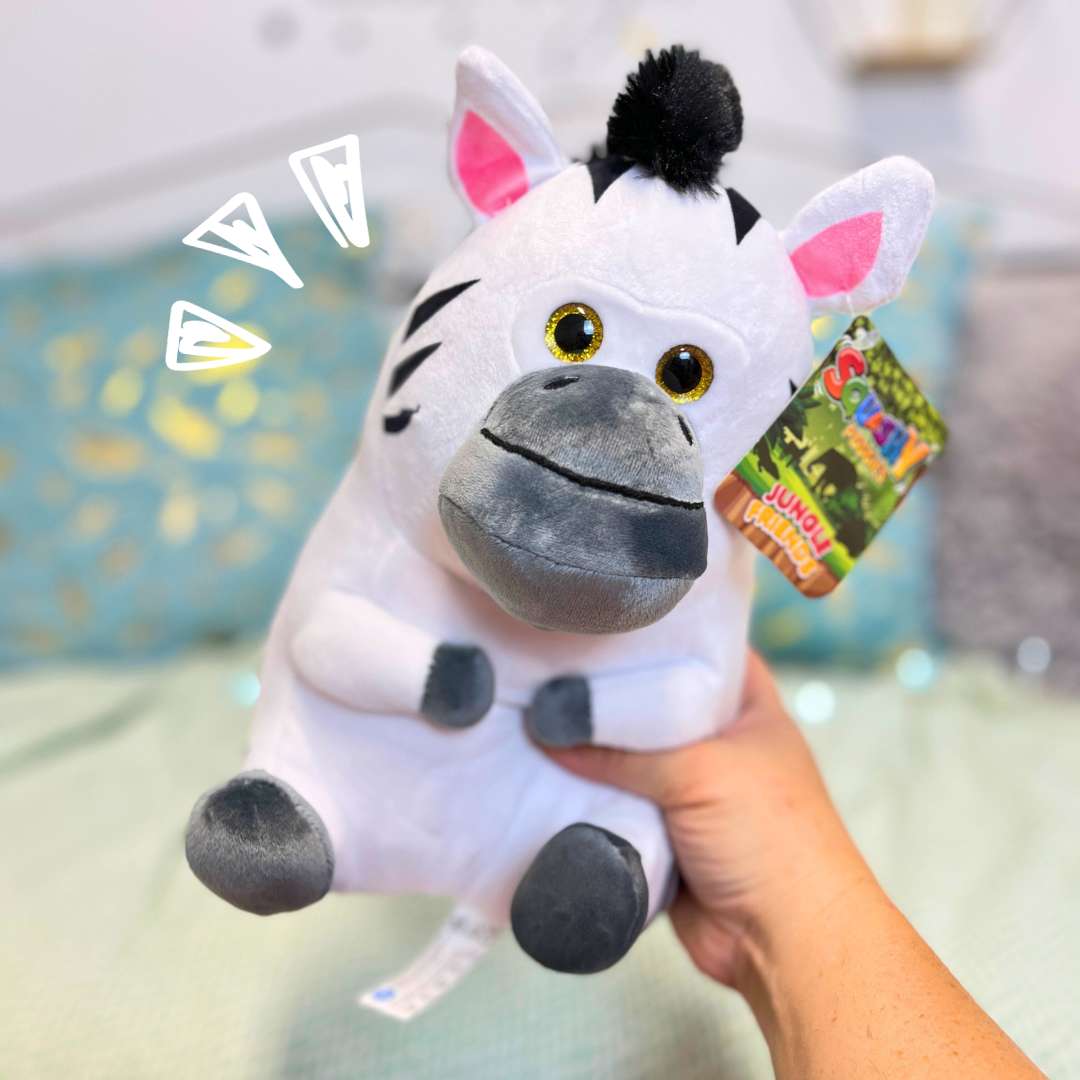 Peluche Squishy Zebra.