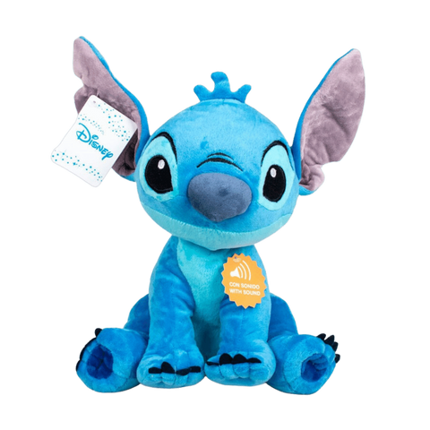 Peluche Stitch Disney con sonido - 20cm