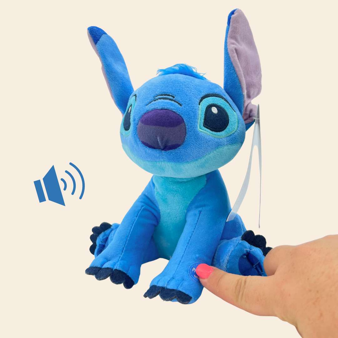 Peluche Stich Disney con sonido 20cm