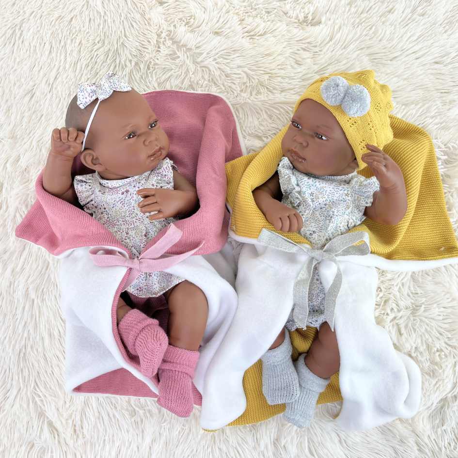 Tin and Tina - Mulatto Newborn Babies