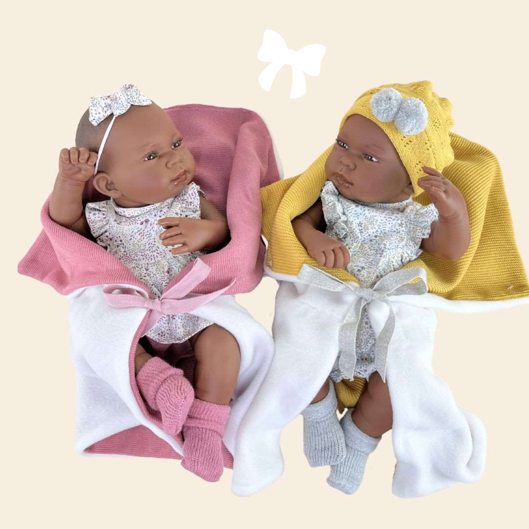 Tin and Tina - Mulatto Newborn Babies