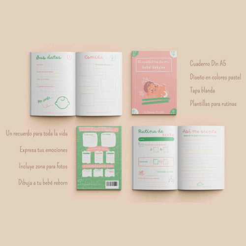 Cuaderno Mi Bebé Reborn